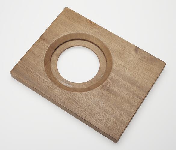 Woodturned Object - Adolph Bruhn & Son, Rectangular, circa 1970-1990