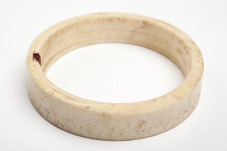 Bangle -  Ivory or Bone, circa 1880-1990