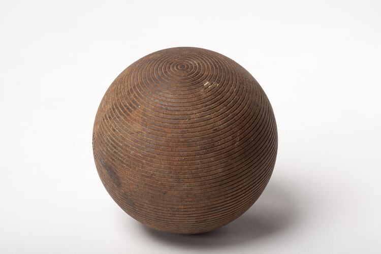 Ball - Adolph Bruhn & Son, Wooden, circa 1900-1975