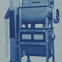 Photograph - Schumacher Mill Furnishing Works, Mixing & Sifting Machine, Port Melbourne, Victoria, circa 1930s