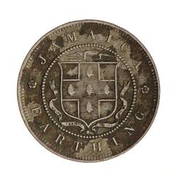 Coin - Farthing, Jamaica, 1885