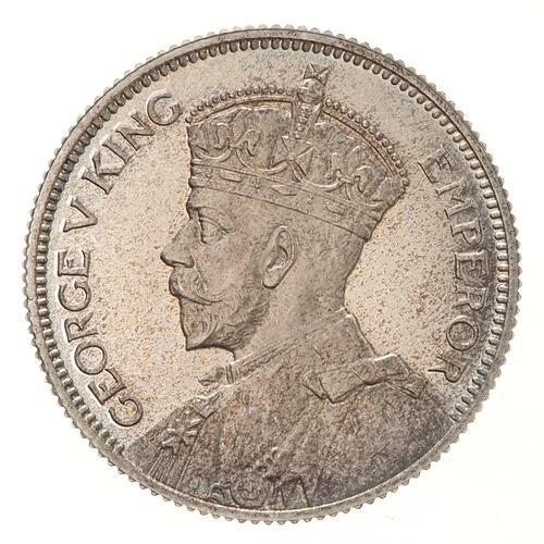 Proof Coin - 1 Shilling, Fiji, 1934