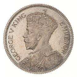 Proof Coin - 1 Shilling, Fiji, 1934