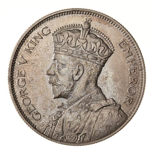 Proof Coin - 1/2 Crown, New Zealand, 1935