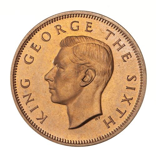 Proof Coin - 1/2 Penny, New Zealand, 1949