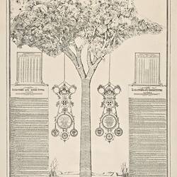 Poster - Chronological Tree of Victorian History, 1873