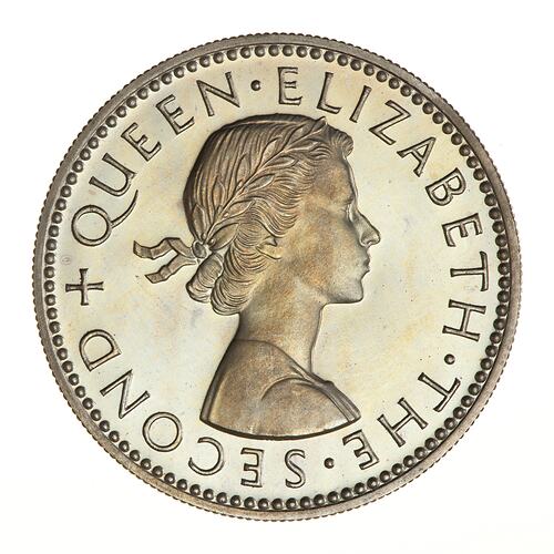 Proof Coin - 1 Shilling, Rhodesia & Nyasaland, 1955