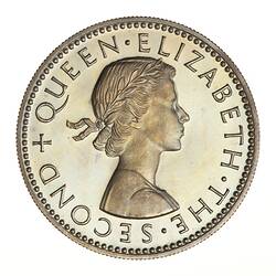 Proof Coin - 1 Shilling, Rhodesia & Nyasaland, 1955
