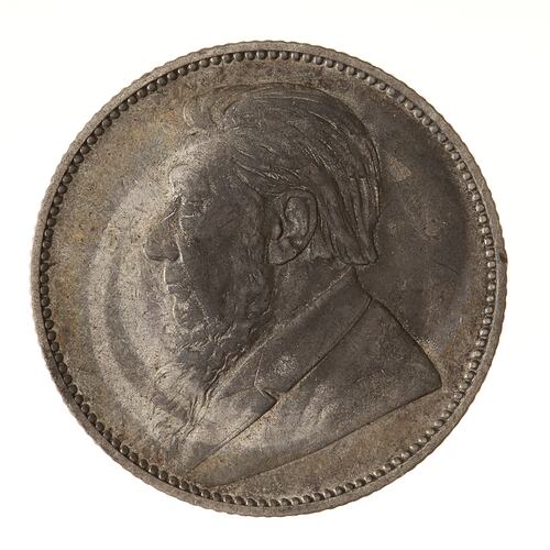 Coin - 1 Shilling, South Africa, 1896