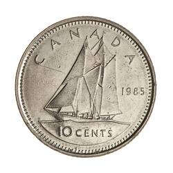 Coin - 10 Cents, Canada, 1985