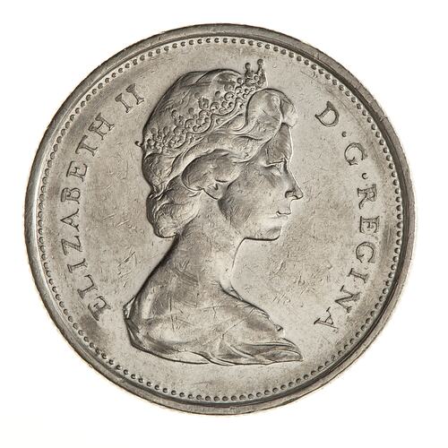 Coin - 25 Cents, Canada, 1976