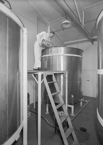 Coca-Cola, Bottling Factory, Melbourne, Victoria, Aug 1954