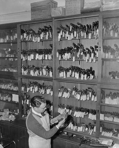 Handgun Cabinet, Melbourne, Victoria, 1953