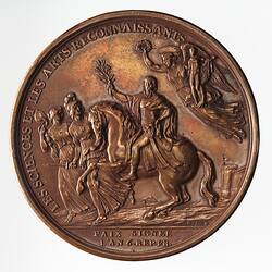 Medal - Treaty of Campo Formio,  France, 1797
