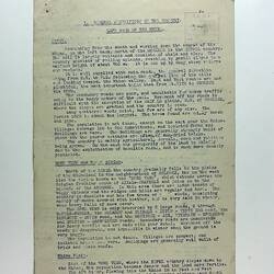 Single page form on off-white paper with printed text.