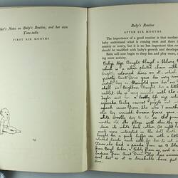 Baby's Log Book - Hazel Hathaway, England, 1939-1941