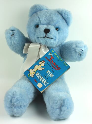 Teddy Bear - Jakas Soft Toys, Light Blue, Melbourne, circa 1998