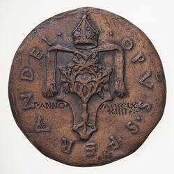 Electrotype Medal Replica - Cardinal Bartolommeo della Rovere, 1474