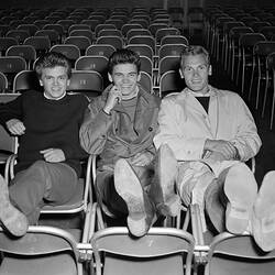 Negative - The Everly Brothers and Tab Hunter, Melbourne, 27 May 1959