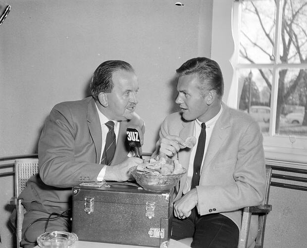 Coronet Records, Radio Interview, Chevron Hotel, Victoria, 28 May 1959