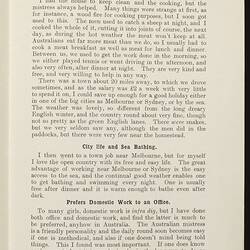 Pamphlet -  Marjorie Mitchell,  'Australia As I Found It', Society for the Overseas Settlement of British Women, London, 1930