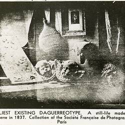 Earliest Existing Daguerreotype', History of Photography & Emulsion Making, circa 1950s