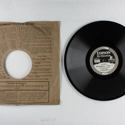 Disc Recording - Edison, Double-Sided, 'Intermezzo - Part 1' & 'Intermezzo - Part 2', 1918