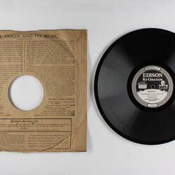 Disc Recording - Edison, Double-Sided, 'Casse-Noisette Suite Part III' & 'Casse-Noisette Suite Part IV', Unknown Date