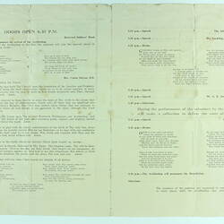 Proceedings - 'Public Meeting to Welcome The Most Reverend F. W. Head,  Archbishop of Melbourne', Exhibition Building, Melbourne, 23 Dec 1929