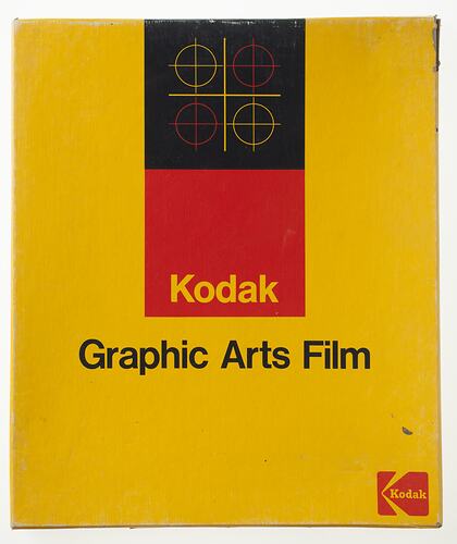 Film - Kodak, Kodalith Ortho Film Type 3 Graphic Arts Film, 10 x 12, 50 sheets, 1987