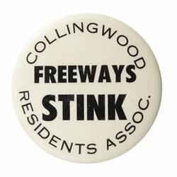 Badge - Freeways Stink