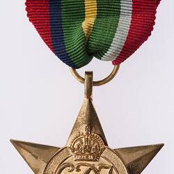 Medal - The Pacific Star, Great Britain, 1945