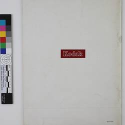 TL 62099, Catalogue - Kodak Australasia Pty Ltd, 'Materials for the Graphic Arts', 1958