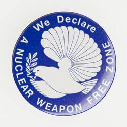 Badge - We Declare A Nuclear Weapon Free Zone