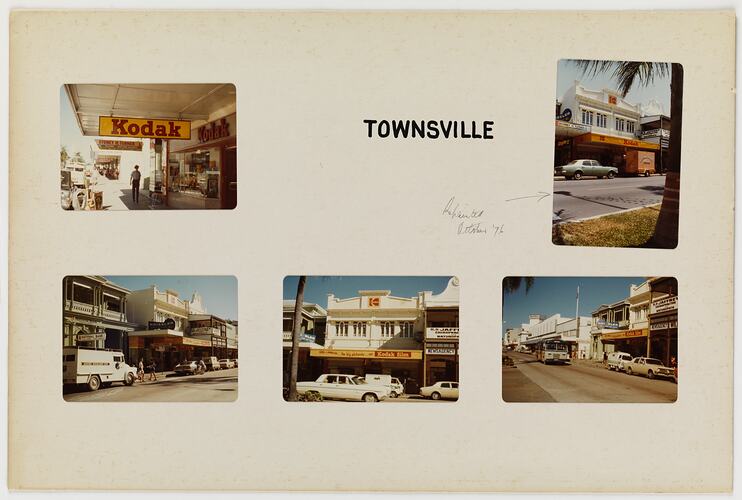 Poster - Kodak Retail Signage, 'Townsville', Kodak Australasia Pty Ltd, circa 1976