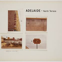 Poster -  Kodak Retail Signage, 'Adelaide - North Terrace', Kodak Australasia Pty Ltd, circa 1976