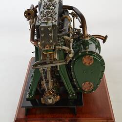 Marine Steam Engine Model - Quadruple-Expansion, 1928