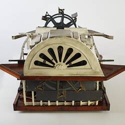 Steam Engine Model - J. Struthers, Compound Feathering Paddlesteamer, Renfrew, Scotland, 1934