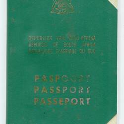 Passport - South African, Martha Mavis Sylvia Boyes, 1967-1970