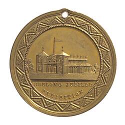 Medal - Geelong Jubilee Juvenile & Industrial Exhibition, Australia, 1887