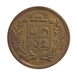 Medal - Sandy ex Rex Queensland, New South Wales, Australia, 1877
