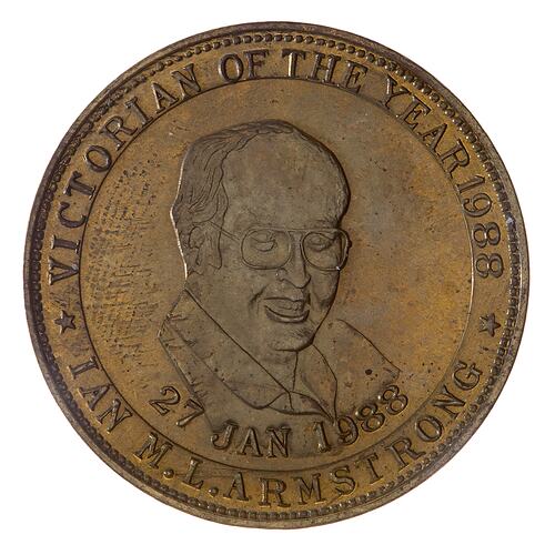 Medal - Armstrong Shoe Mart, Frankston, 1989