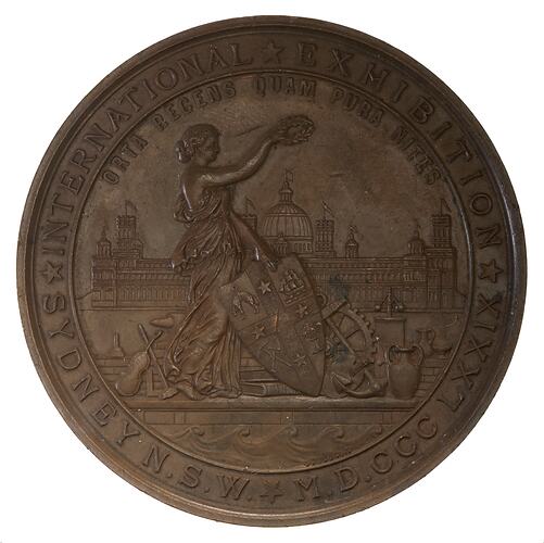 Medal - International Exhibition, Sydney, Bronze Prize, 1879 AD