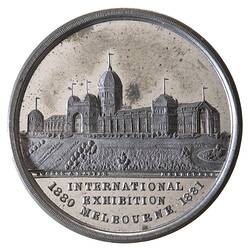 Medal - Melbourne International Exhibition Commemorative, 1880 AD