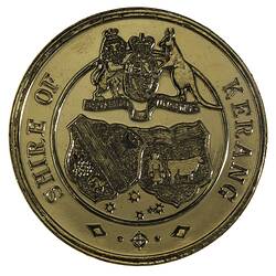 Medal - Sesquicentenary of Victoria, Shire of Kerang, 1985 AD