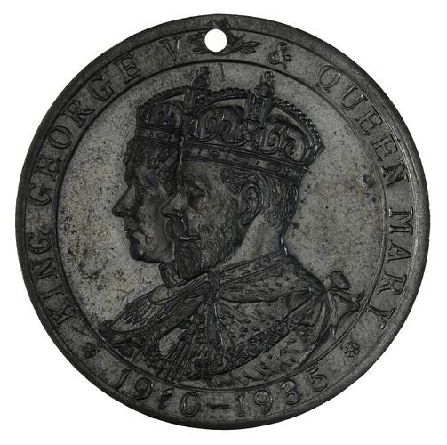 Medal - George V Jubilee, Emu Wines, 1935 AD
