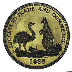 Medal - Armstrong Shoe Mart, Frankston, 1985 AD