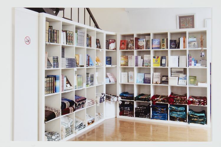 Book Display, EMAAN Store Interior, 338-342 Sydney Road, Coburg, 20 Sep 2020