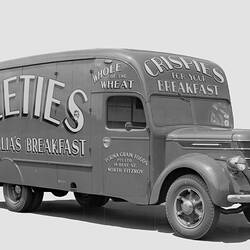 Negative - International Harvester, D30 Van, 'Weeties', Purina Grain Foods, 1940