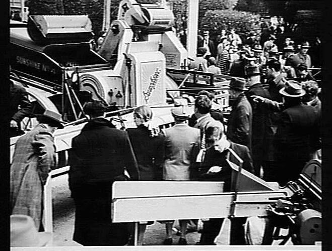 ROYAL MELBOURNE SHOW NO. 4 HEADER. PHOTO TAKEN SHOWDAY, 26 SEPTEMBER, 1946